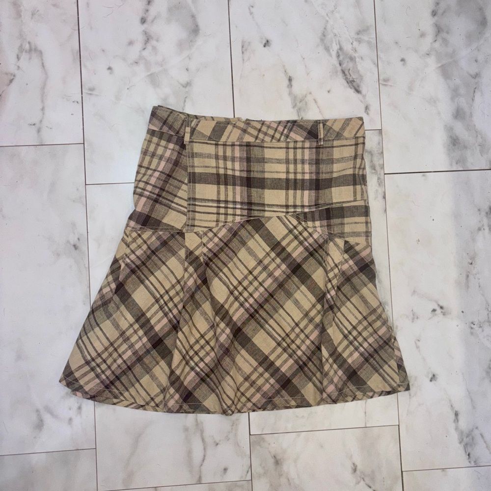 Sherry Taylor Plaid Mini Skirt Plus Size 1X Preppy Academia Y2K - Picture 5 of 16
